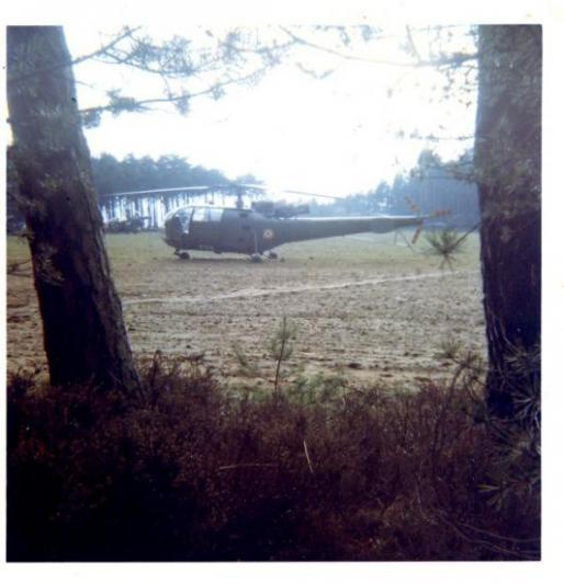 Hélicoptère Alouette 3 à GRAFFENWÖHR